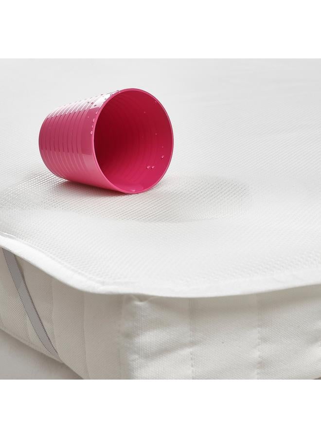 Zaboon Waterproof mattress protector, white, 70x160 cm - Image 3