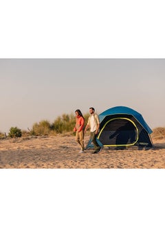 Coleman Skydome Darkroom Tent, One Size, Blue 4 Person  - Image 5