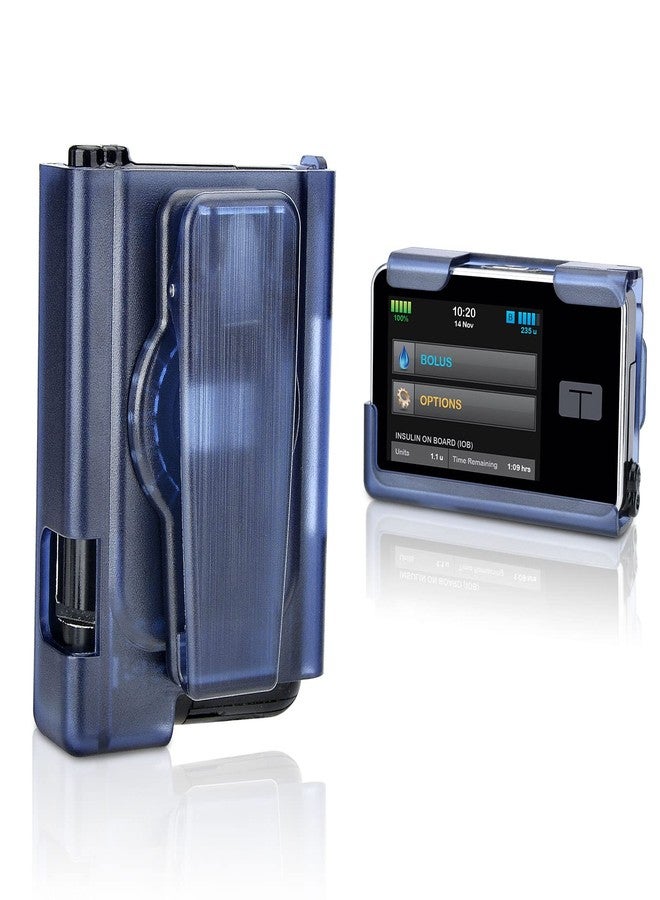 حافظة مضخة Generturbo Tandem tSlim x2 مع مشبك حزام دوار 360 درجة، وحافظة Tslim بأطراف ناعمة لجهاز t:Slim/t Slim G4، وحامل مضخة Tslim بقبضة قوية كملحقات لمضخة tslim x2 - Image 1