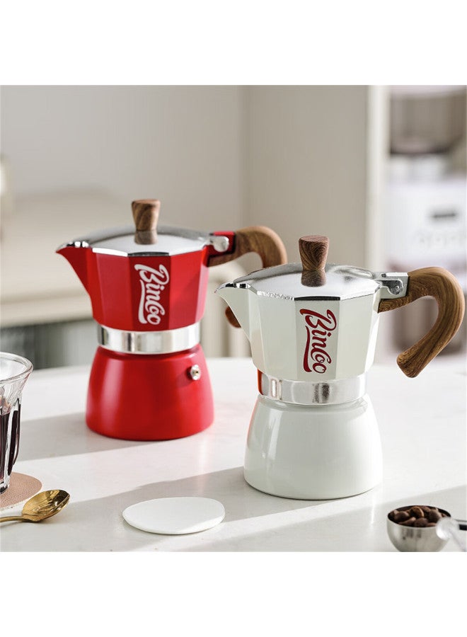 Bincoo Moka Pot Coffee Maker Household Small Electric Ceramic Stove Set Italian Hand Drip Coffee Pot Utensil - Image 4