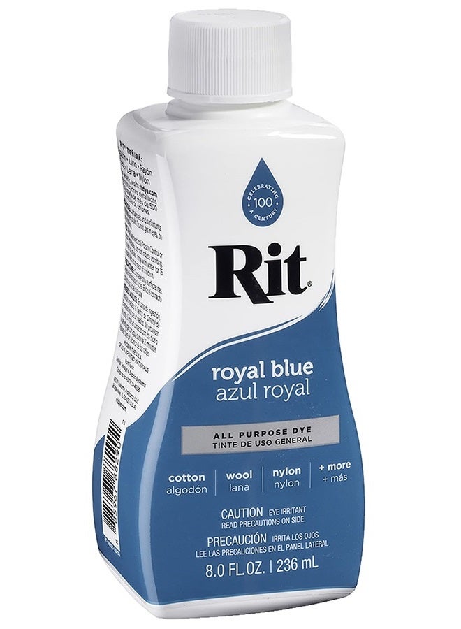 صبغة سائلة للغرض، 8 أونصات، أزرق ملكي