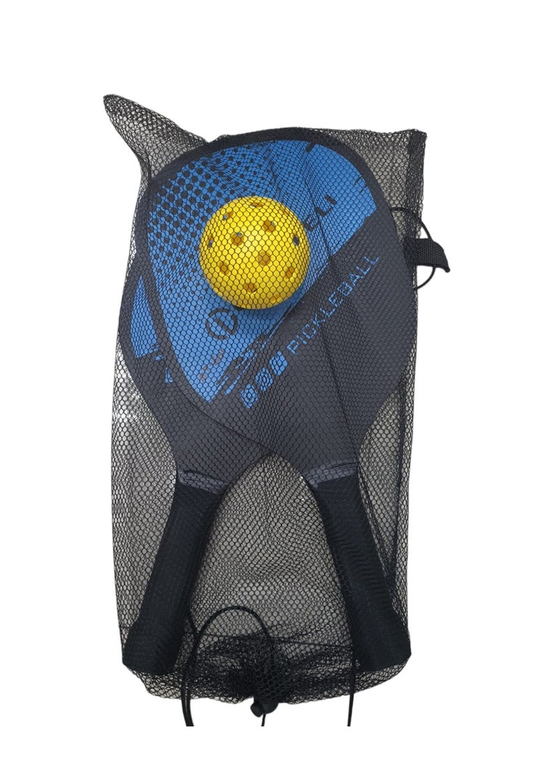 Generic Pickleball Paddles Pickleball Set of 3 Premium Wood Pickleball Paddles Pickleball Rackets with carry bag - Image 1