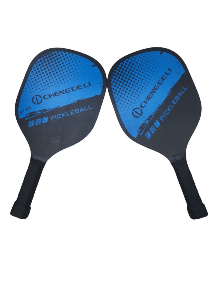 Generic Pickleball Paddles Pickleball Set of 3 Premium Wood Pickleball Paddles Pickleball Rackets with carry bag - Image 2