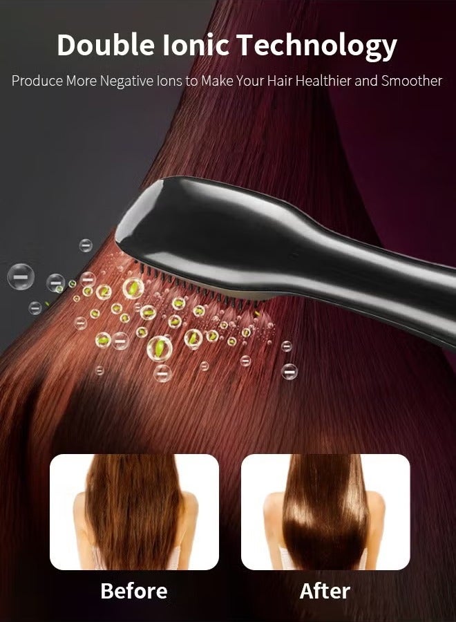 general Hair Dryer Brush Blow Dryer Brush Ceramic Dryer And Styler 3 In 1, Professional Hair Styler Volumizer Brush for Straightening and Curling Hot Air Brush with Anti-scalding Anti-frizz - Image 4