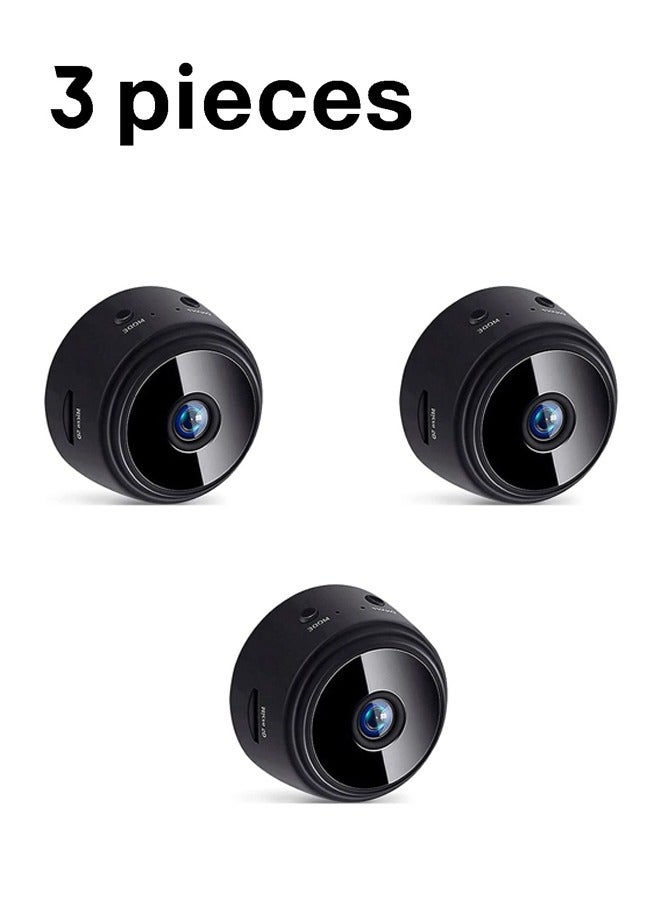 3 pieces 1080P Wireless Mini WiFi IR Night Vision Video Recorder Baby Monitor IP Camera - Image 1