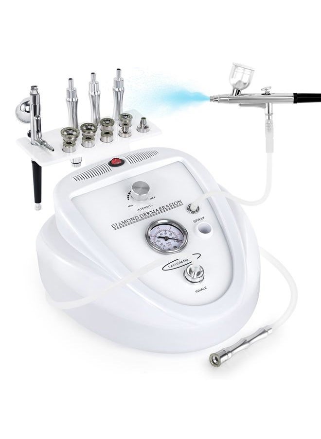 Beauty Star Upgraded 2 IN1 Diamond Microdermabrasion Machine, Beauty Star Professional Diamond Dermabrasion Facial Devices System at Home, Face Pore Cleansing Tool(65-68cmHg Vcuum Suction)  - Image 1