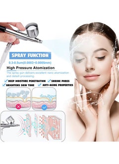 Beauty Star Upgraded 2 IN1 Diamond Microdermabrasion Machine, Beauty Star Professional Diamond Dermabrasion Facial Devices System at Home, Face Pore Cleansing Tool(65-68cmHg Vcuum Suction)  - Image 4