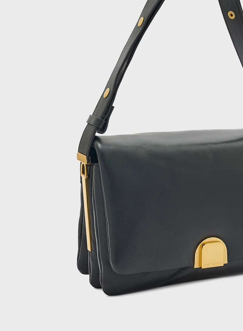 Ted Baker Samilli Lock Detail Soft Quilted Crossbody