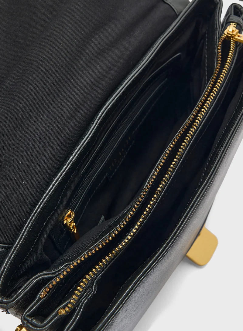 Ted Baker Samilli Lock Detail Soft Quilted Crossbody