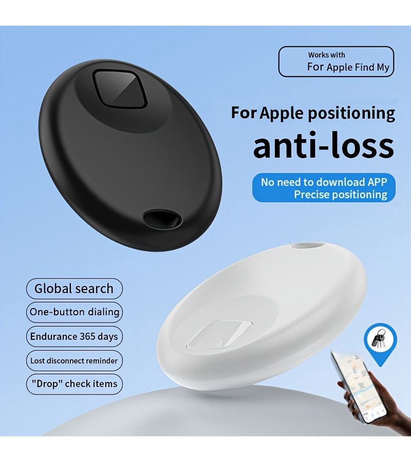 Mini Wireless Smart Tracker For Keys Bags And Pets With Real Time Tracking Long Standby Mode And One Button Return Apricot - Image 2