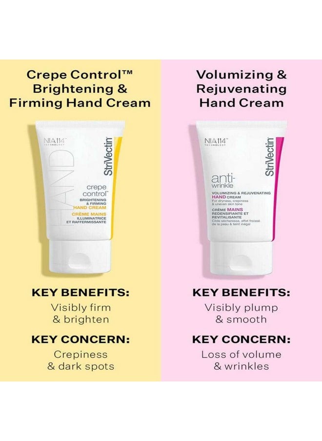 Strivectin StriVectin Crepe Control Brightening & Firming Hand Cream for Dry Skin and Less Wrinkles, 2 oz  - Image 4