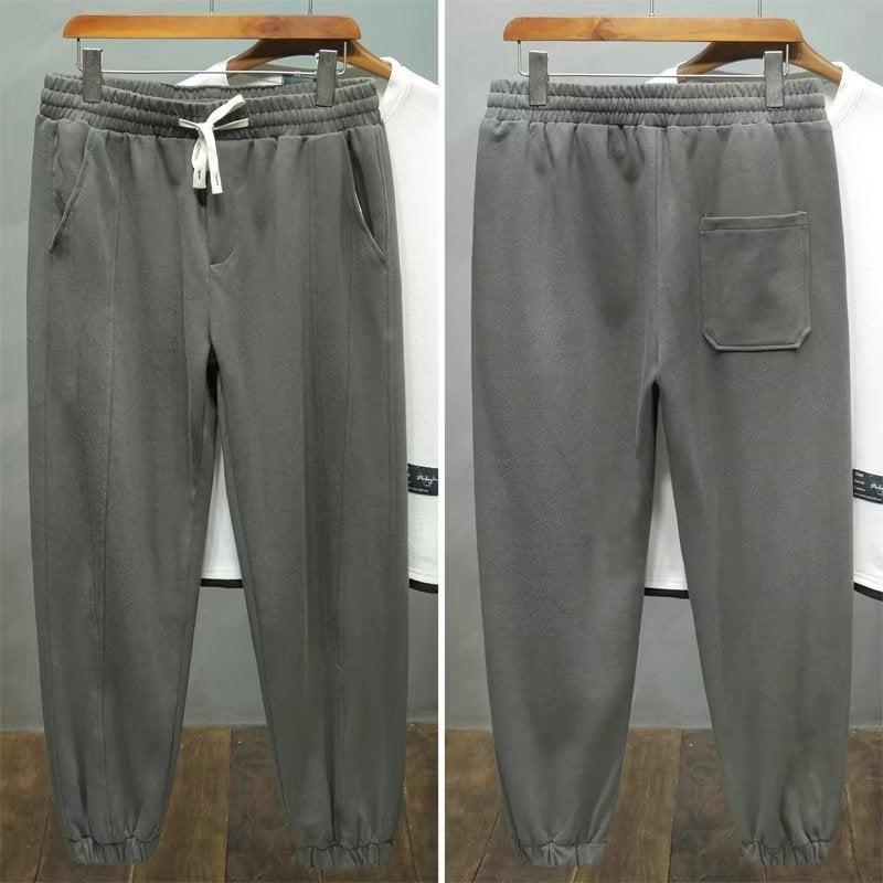 Summer Sports Casual Pants Boys High Sense Apricot Loose Handsome All-Match Toe Cropped Pants - Image 4