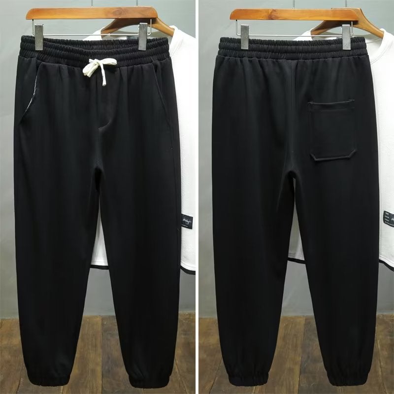Summer Sports Casual Pants Boys High Sense Apricot Loose Handsome All-Match Toe Cropped Pants - Image 5