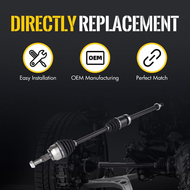 KUSATEC CV Axle Shaft Assembly for Ford Focus 2012-2018, Front Right, 2.0L L4 - Image 4