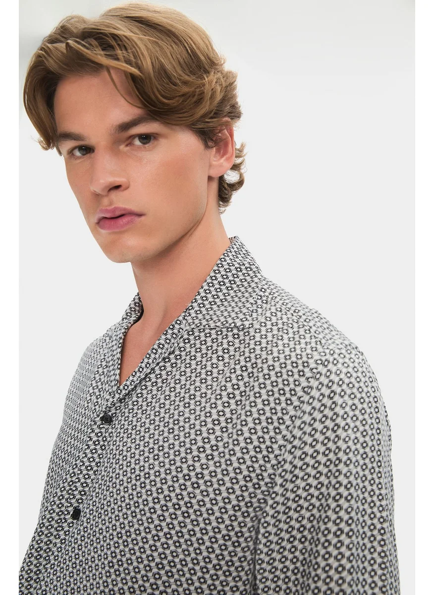 جون Exclusive Men's Short Sleeve Regular Shirt