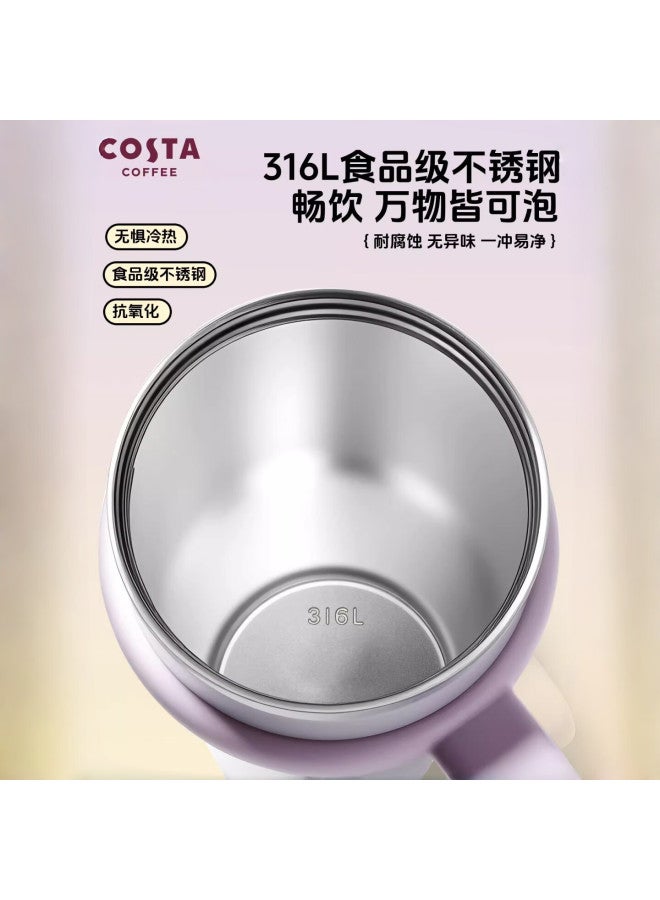 Costa Stainless Steel Jumbo Large Capacity Insulated Tumbler Women's Water Bottle Student Ice Cup With Straw Car Travel Holiday Gift