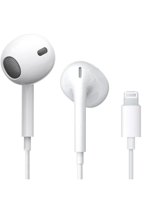 Lightning Headphone Wired for iPhone 13 [Apple MFi Certified] Built-in Microphone & Volume Control, in-Ear Stereo Headset Compatible with iPhone 13 Mini/SE/12 Pro/12Pro Max/11/X/8 7-All iOS System