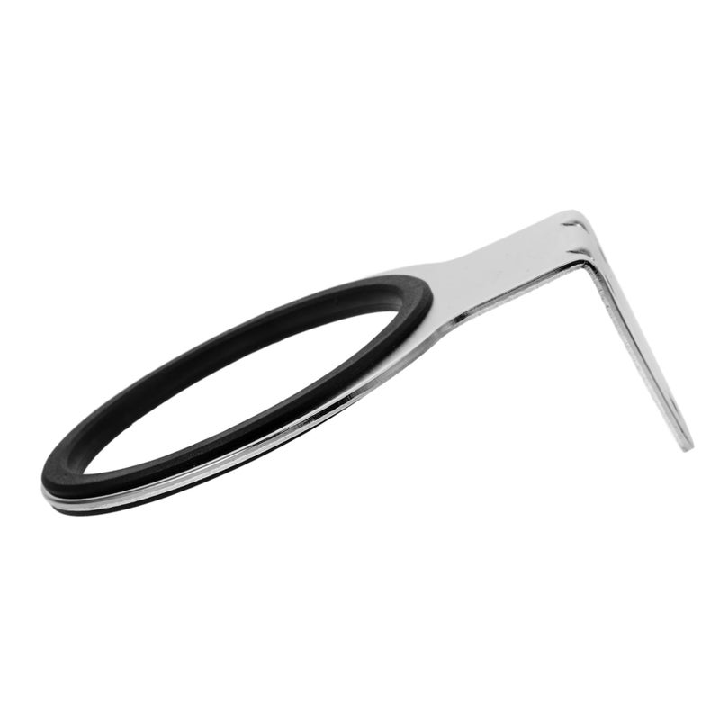 Wall Mounted Hair Dryer Holder Sleek Design Easy Installation Space Saving Bathroom Organizer - Image 2