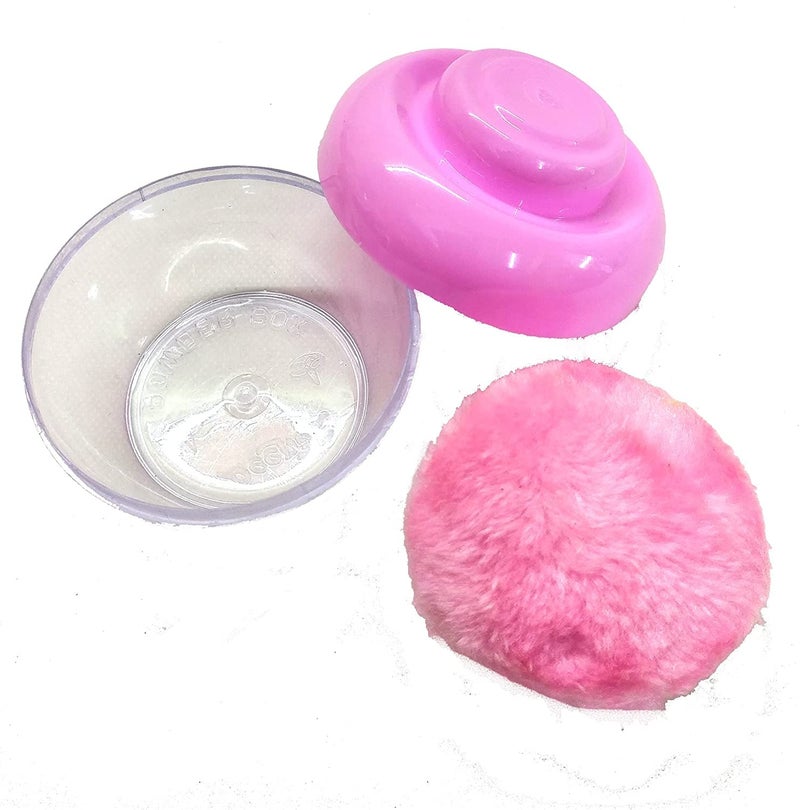 advancedestore Beauty Tool Powder Puff with Unbreakable and Soft Puff for Babies colour may vary pack of 2 - Image 2