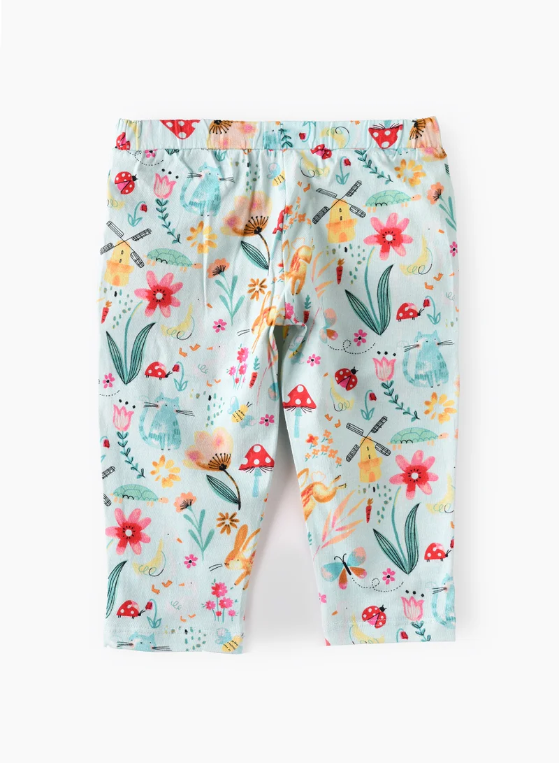 جيلين Sunny Explorations: Girls' Breathable Pants Comfy Fun & Spring Adventures