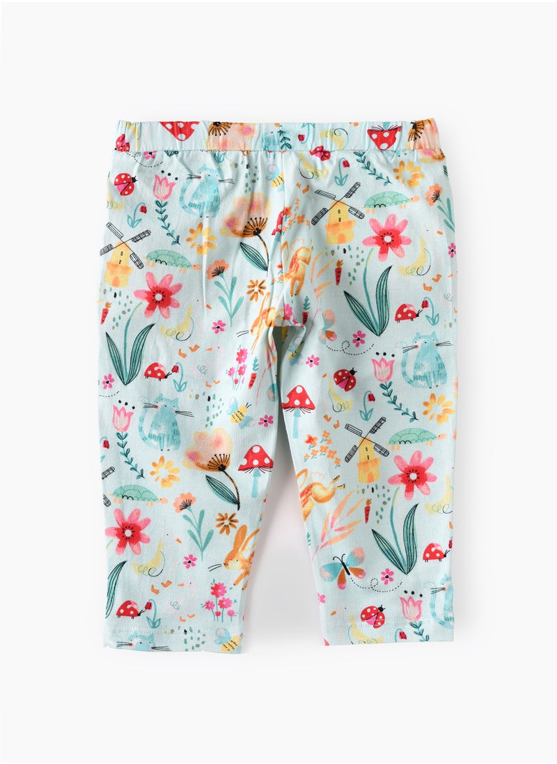 Jelliene Sunny Explorations: Girls' Breathable Pants Comfy Fun & Spring Adventures  - Image 2