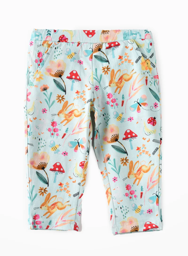 جيلين Sunny Explorations: Girls' Breathable Pants Comfy Fun & Spring Adventures