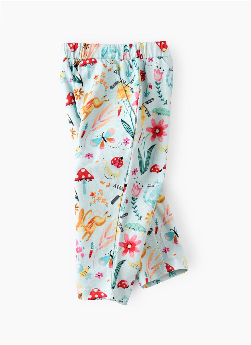 Jelliene Sunny Explorations: Girls' Breathable Pants Comfy Fun & Spring Adventures  - Image 3