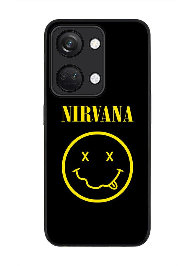 Stylizedd Rugged Black edge case for ONEPLUS NORD 3 5G / OnePlus Ace 2V, Slim fit Soft Case Flexible Rubber Edges Anti Drop TPU Gel Thin Cover -  Nirvana - Image 1