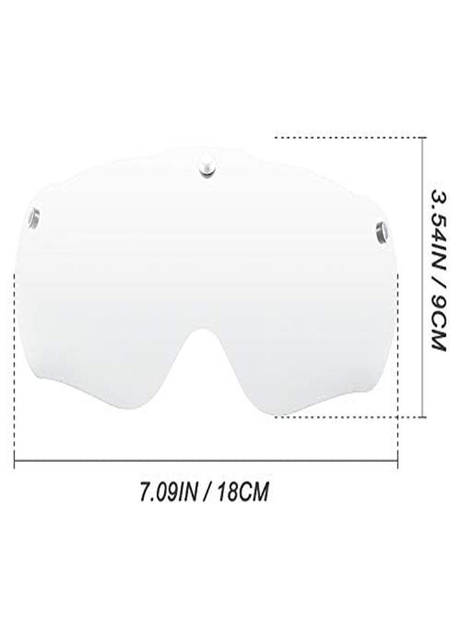 Shinmax Bike Helmet Goggles Visor Shield, Removable/Detachable Magnetic Visor Goggles Shield Only for Cycling Helmet in Model BC-001 - Image 3