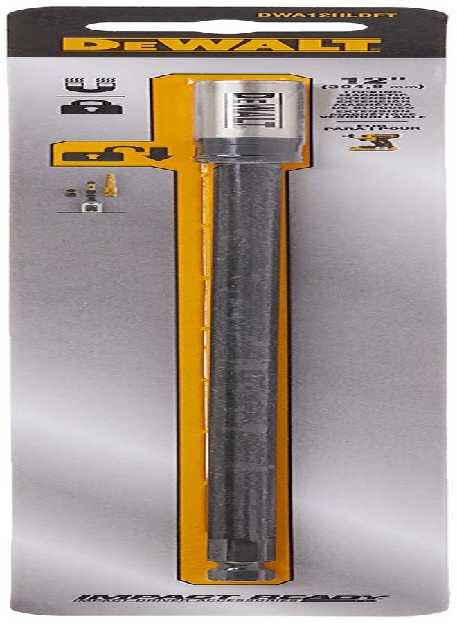 DEWALT Drill Bit Holder Extension, Impact Ready, 12-Inch (DWA12HLDFT) - Image 5
