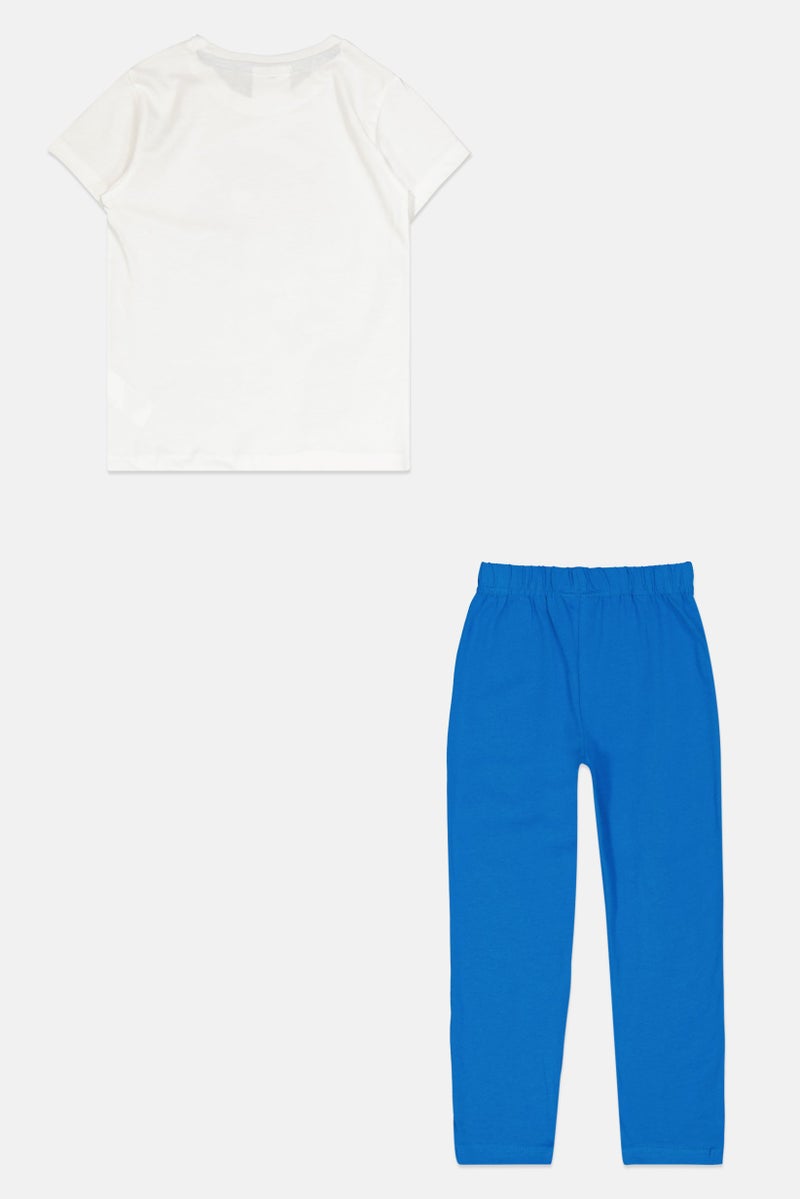 SONIC Kids Boy 2 Pieces The Hedgehog Pajama Set, Multicolor - Image 2