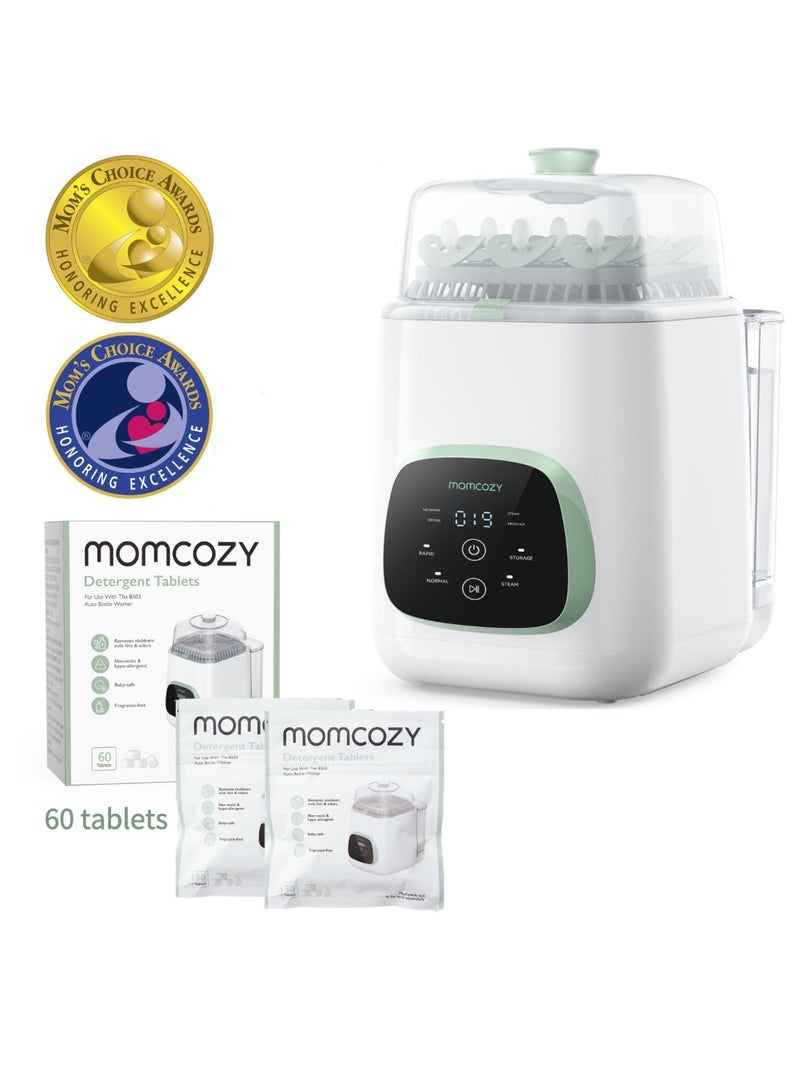 Momcozy KleanPal Pro Baby Bottle Washer - Sterilizer & Dryer Combo for Easy Cleaning - Bottle Washer Machine for All Bottles, Pump Parts & Baby Item Care - Save Time & Effort - Image 1