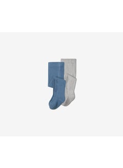 Tchibo Toddlers 2 pcs. Tights, Blue and Grey  - Image 2