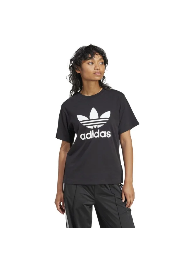 Adidas TREFOIL TEE Black Originals Women T-SHIRTS