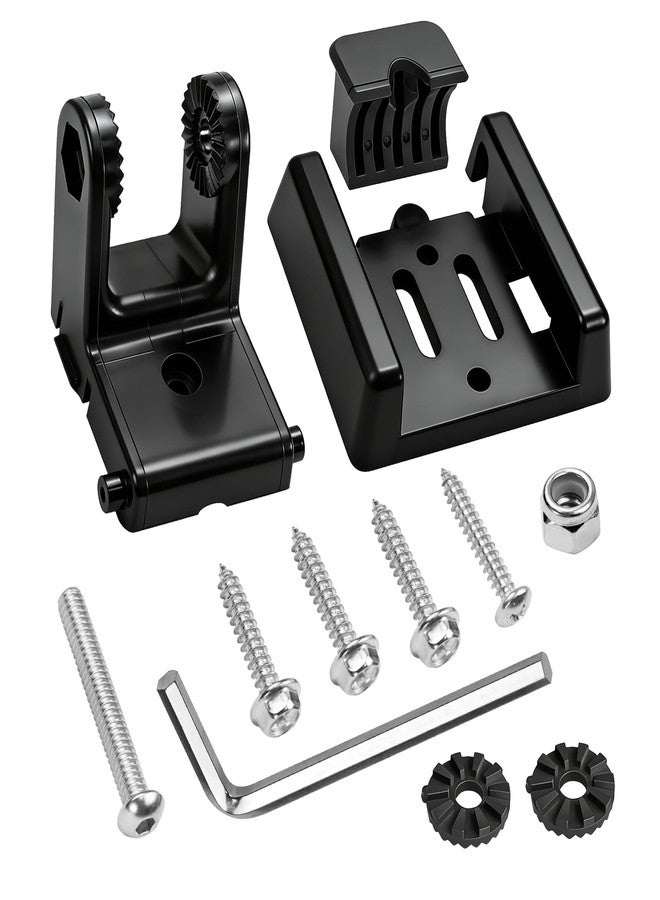 Vanshly 7400931 XNT Transducer Bracket, Transducer Mounting Plate for MHX XNT Model Transducers, Transom Mounting Hardware Kit Compatible with MHX XNT Transducer Mount. - Image 1