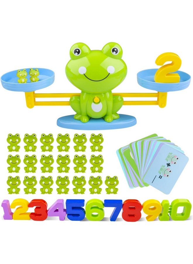 Bhavyam BHAVYAM Balance Counting Toys for Kids Number Learning Game for Toddlers pre School Early Educational Toy for Kids Age 3+ Activity Game for Gift (Multicolour) (Design 1)  - Image 1
