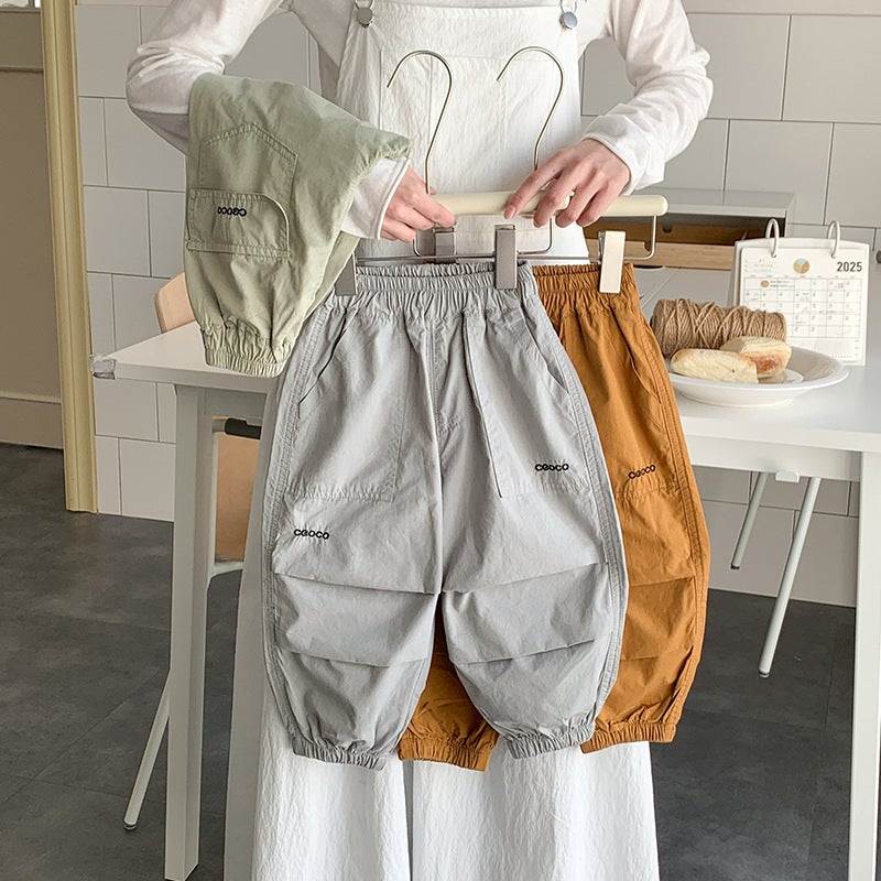 Boys Summer Pants Children Summer Thin Sports Anti-Mosquito Casual Trousers Boys Korean Style Baby - Image 4
