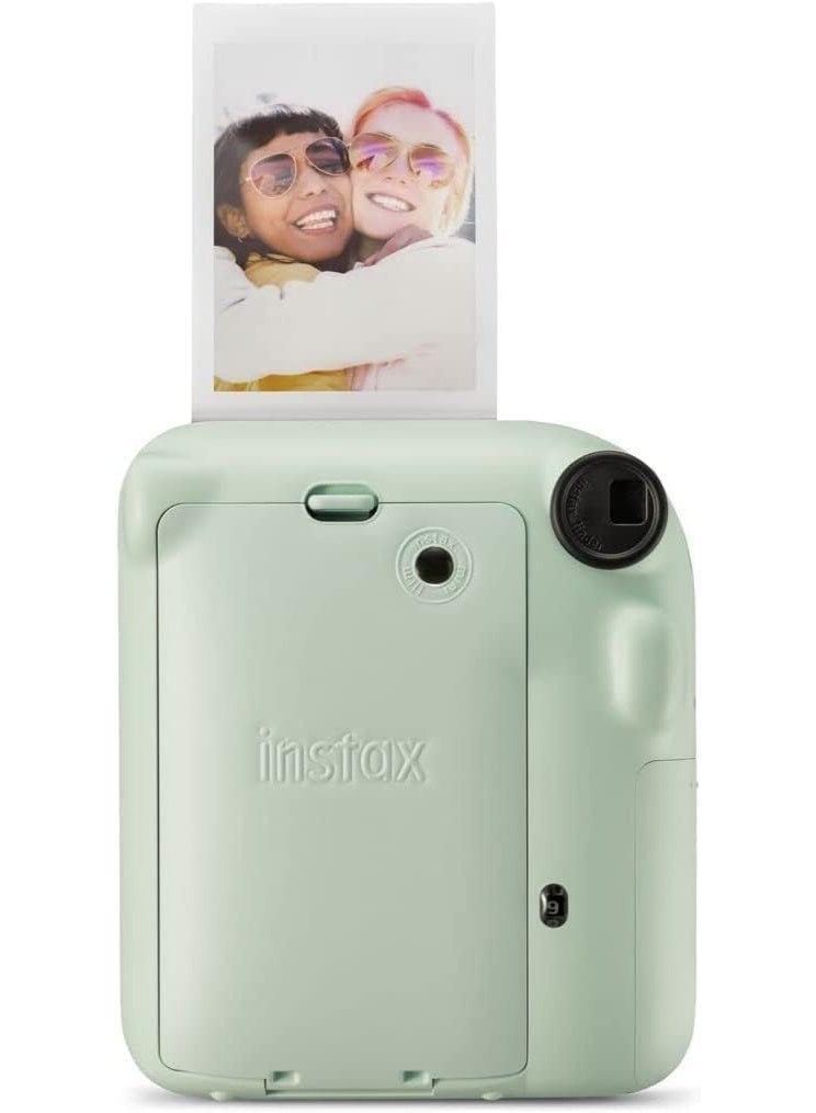 Instax Mini 12 Instant Camera – Mint Green | Includes 2 Pack Instant Film | Easy to Use & Stylish Design - Image 2