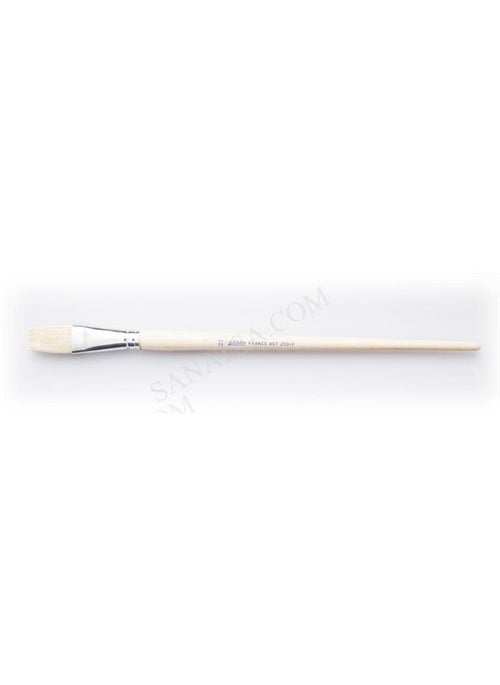 Pebeo 258F Series Hard Bristle Flat Brush No: 20  - Image 1