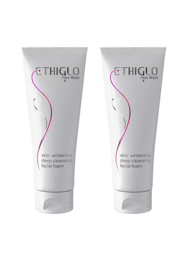ETHIGLO Skin Whitening Face Wash (70Ml) : It Deep Cleanses The Skin And Removes Dead Cells : Pack Of 2  - Image 2