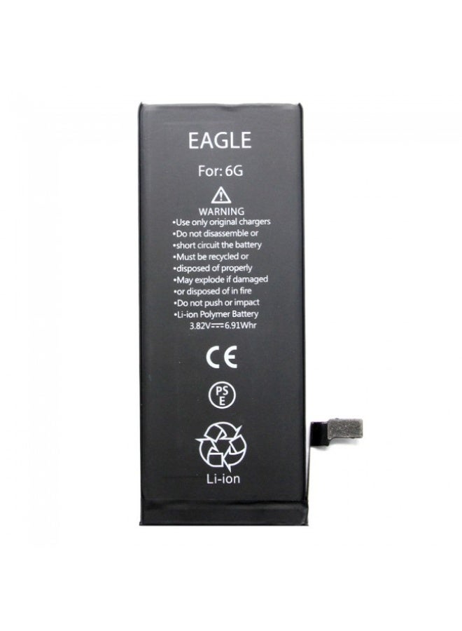 Eagle Replacement Battery for Apple iPhone 6 and 6G – High-Capacity Internal Battery (Black) - Image 1