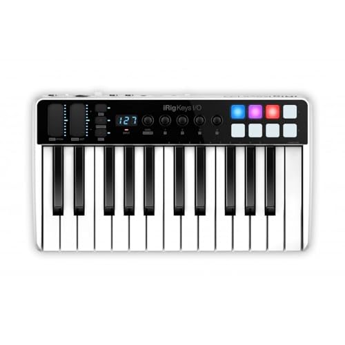 IK Multimedia iRig Keys I/O 25-keys Midi Controller with 24-bit up to 96kHz Audio Interface for iPhone/iPad, Android and Mac/PC - Image 5