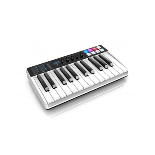 IK Multimedia iRig Keys I/O 25-keys Midi Controller with 24-bit up to 96kHz Audio Interface for iPhone/iPad, Android and Mac/PC - Image 1