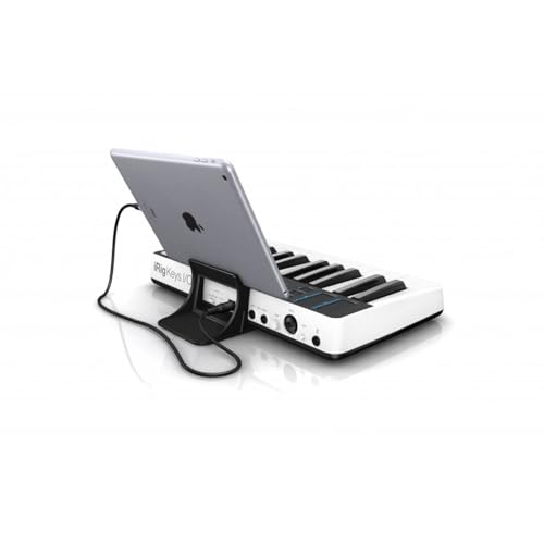 IK Multimedia iRig Keys I/O 25-keys Midi Controller with 24-bit up to 96kHz Audio Interface for iPhone/iPad, Android and Mac/PC - Image 3
