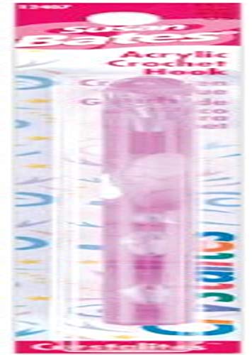 Susan Bates Crystalites Acrylic Crochet Hook 5.5", Size P16/11.5mm - Image 4