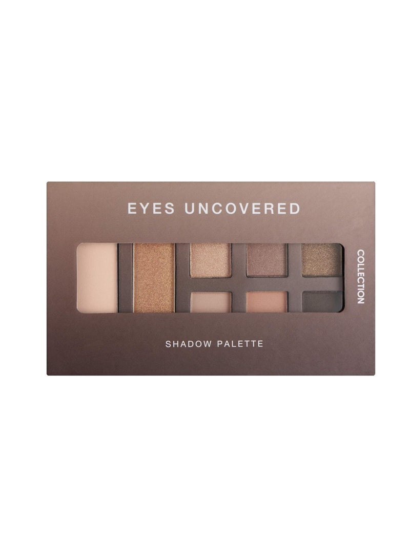 Collection Cosmetics Intensely Pigmented Colour Eye Shadow Palette with 8 Blendable Shades Just Nude - Image 3