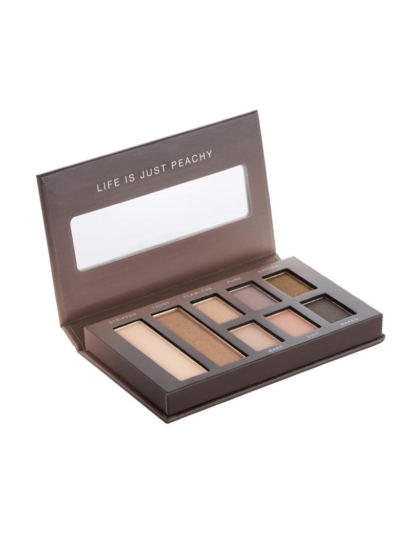 Collection Cosmetics Intensely Pigmented Colour Eye Shadow Palette with 8 Blendable Shades Just Nude - Image 1