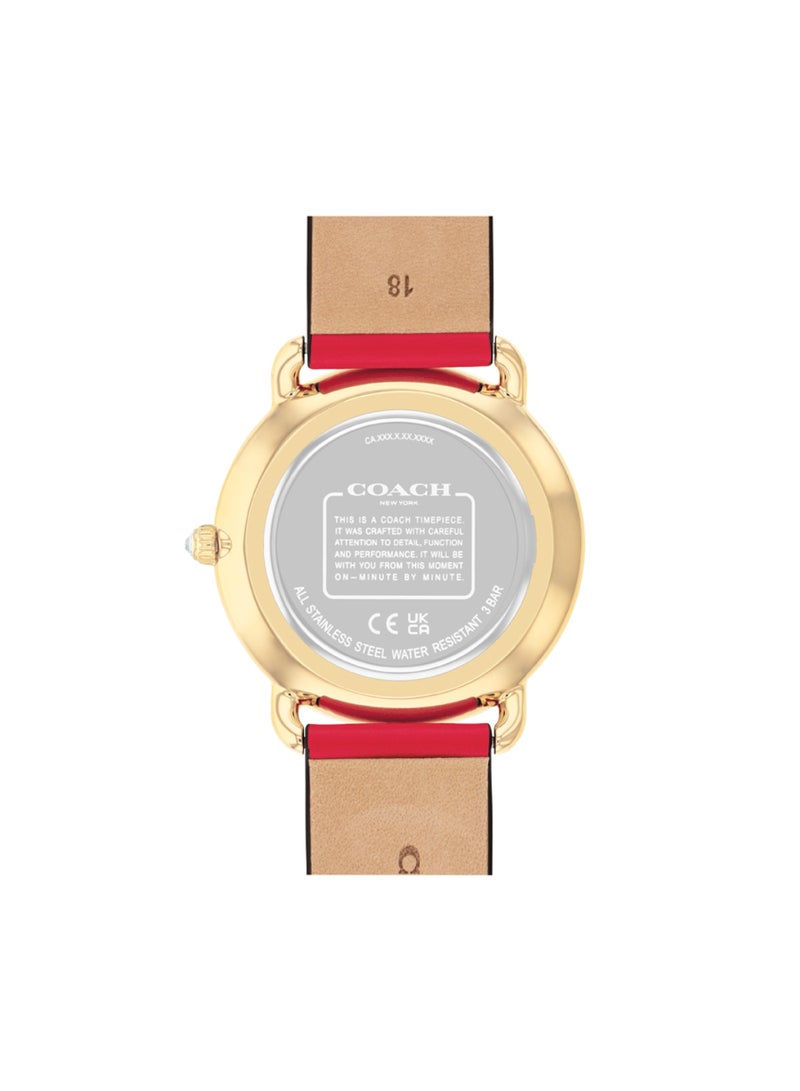 COACH Watches Round Analog Women'S Red Case Watch - 14504386 - Image 3