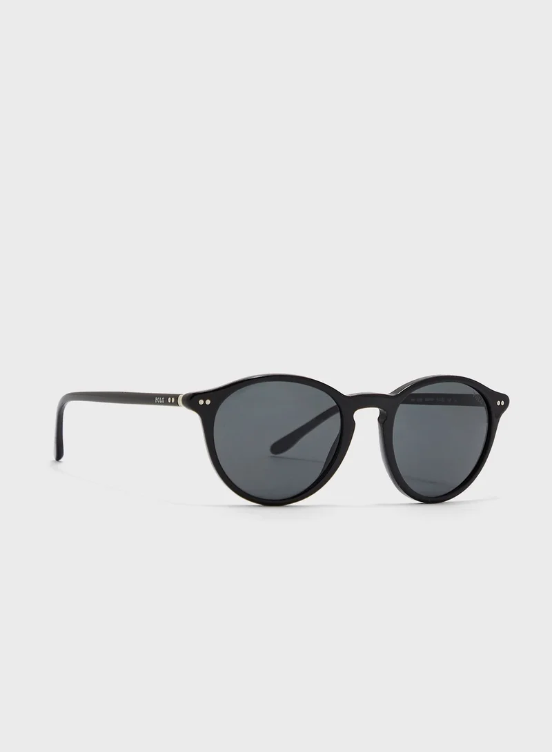 POLO RALPH LAUREN 0Ph4193 Round Sunglasses