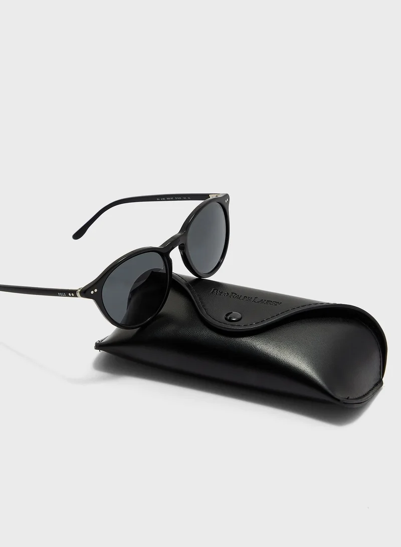 POLO RALPH LAUREN 0Ph4193 Round Sunglasses
